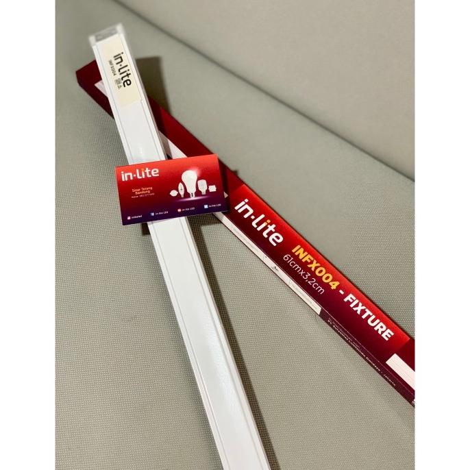 ] KAP LAMPU RUMAH LAMPU KAP TL T8 INLITE 60CM - INFX004