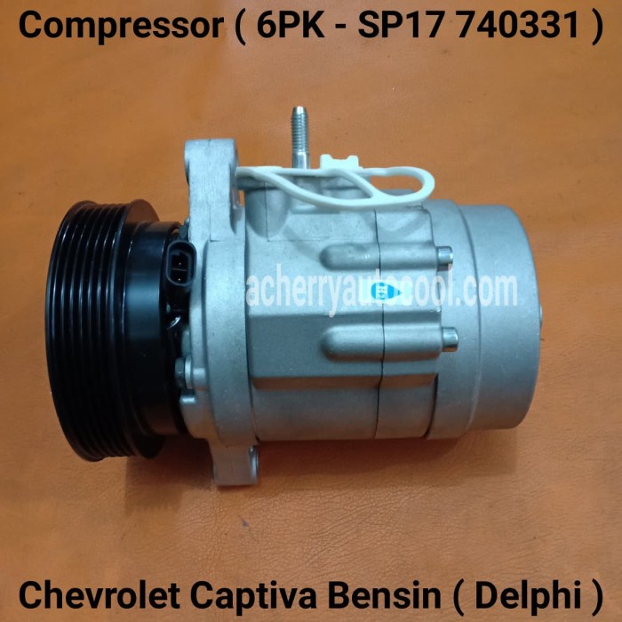 Compressor Captiva Bensin Delphi Kode Hv101