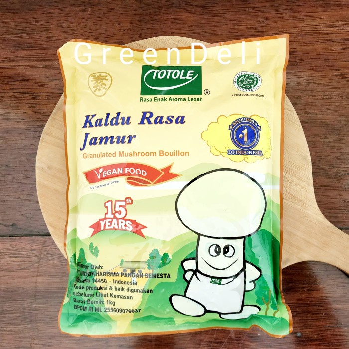 

Kaldu Jamur Totole / Mushroom Seasoning Vegan Food 1 Kg