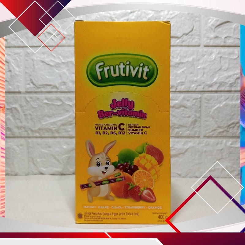 

Frutivit Jelly Ber-vitamin Isi 20pcs x 20gr .