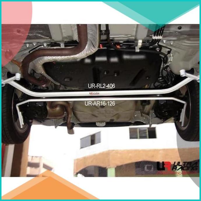 Aksesoris Rear Stabiliser & Lower bar ULTRA RACING Vios Yaris 07+ 16no