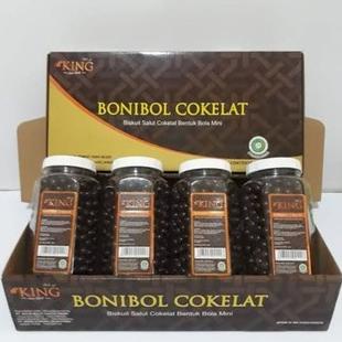 

] DKING Coklat Bonibol 1 Dus ( 4 toples x 250 Gram )