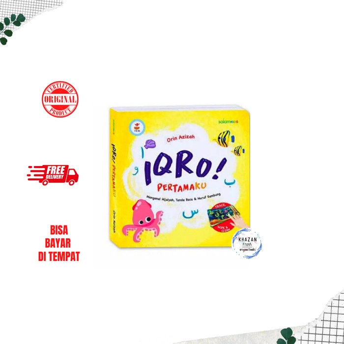 

[SALE MURAH] IQRO PERTAMAKU Bonus Spidol TERLENGKAP