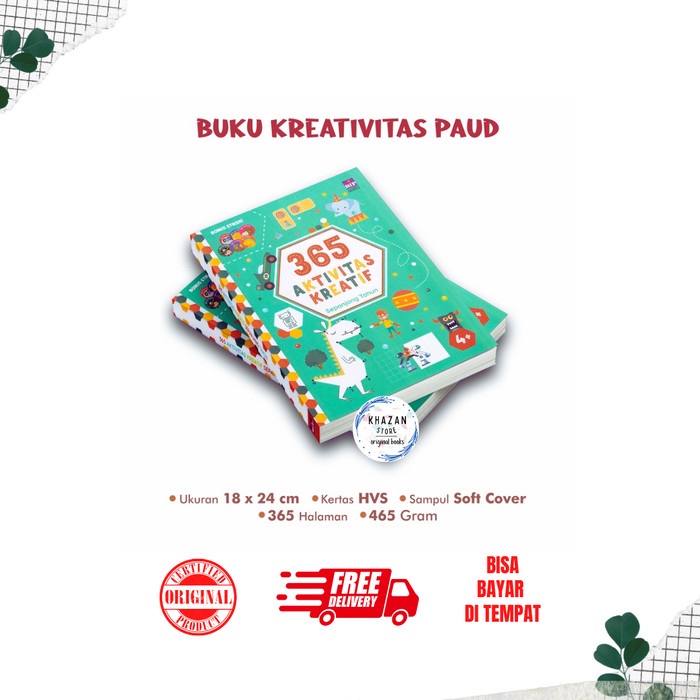 

[SALE MURAH] BUKU 365 AKTIVITAS SERU 365 AKTIVITAS KREATIF SEPANJANG TAHUN EKSLUSIF