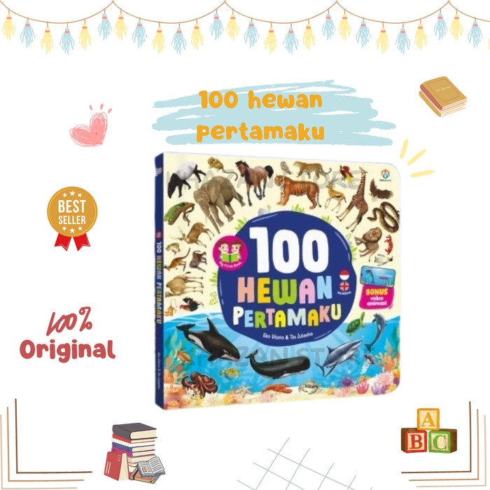 

[SALE MURAH] 100 hewan pertamaku TERBAIK