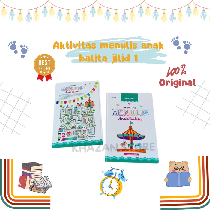 

[SALE MURAH] Buku Iqra Balita : Aktivitas Menulis Anak Balita 1 & 2 TERBATAS