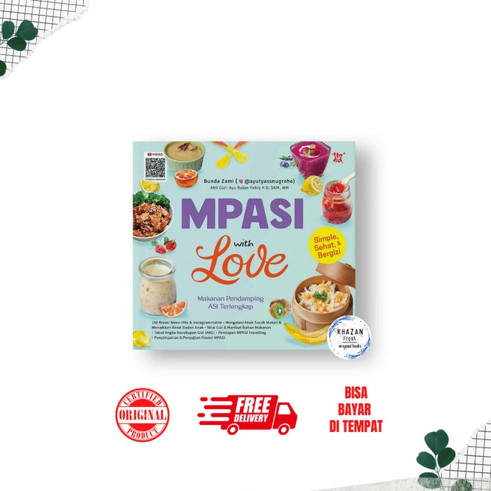 

[SALE MURAH] MPASI WITH LOVE ( Book) TERBARU