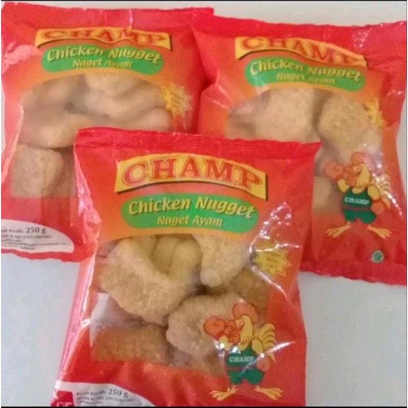 

CHAMP CHICKEN NUGGET 250gr