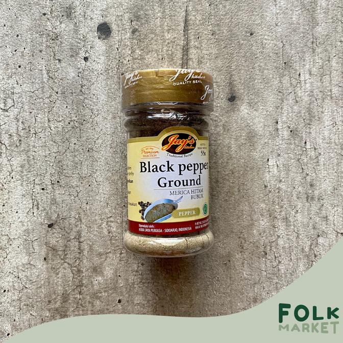 

:::::::] Jays Black Pepper Ground / Lada Hitam Bubuk 55Gr