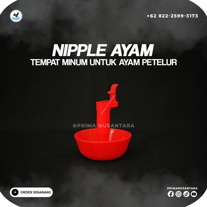 $+$+$+$+] NIPPLE DRINKER TEMPAT MINUM AYAM PETELUR NIPEL NEPEL