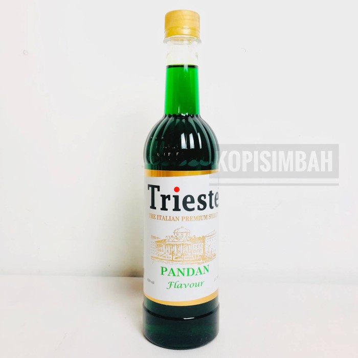 

((((()paling dicari] Trieste syrup rasa PANDAN Minuman Sirup Kopi Premium Italia