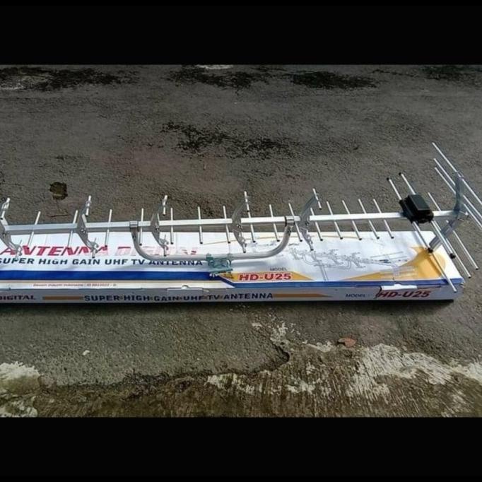 ANTENA TV DIGITAL ANALOG PF HDU - 25 VERY HIGH GAIN ANTENA HD-U25