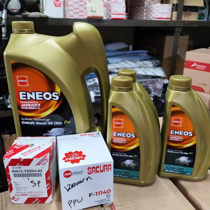 Oli Eneos Diesel 10W30 Lengkap