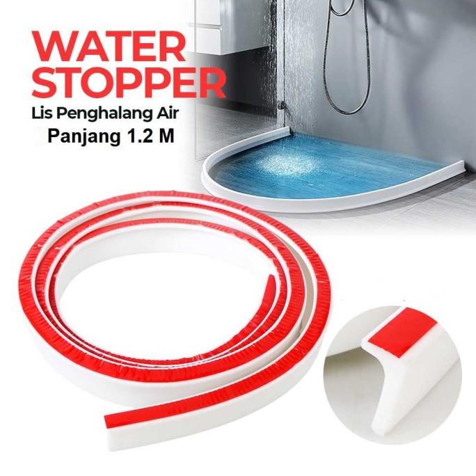 Strip Lis Karet Penahan Air Kamar Mandi Water Stopper Bathroom