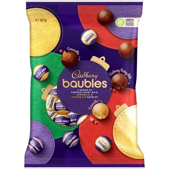 

Cadbury Baubles 651 Gr