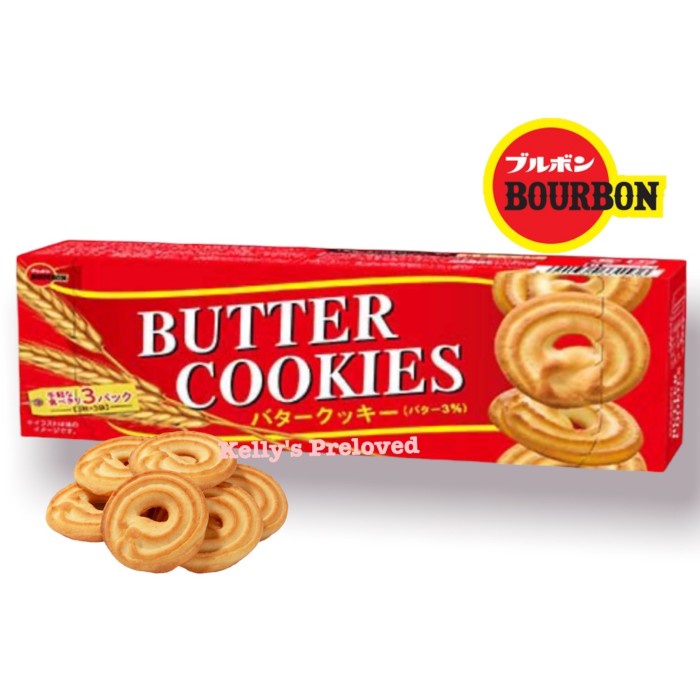 

Bourbon Butter Cookies 90 Gr Product Of Japan