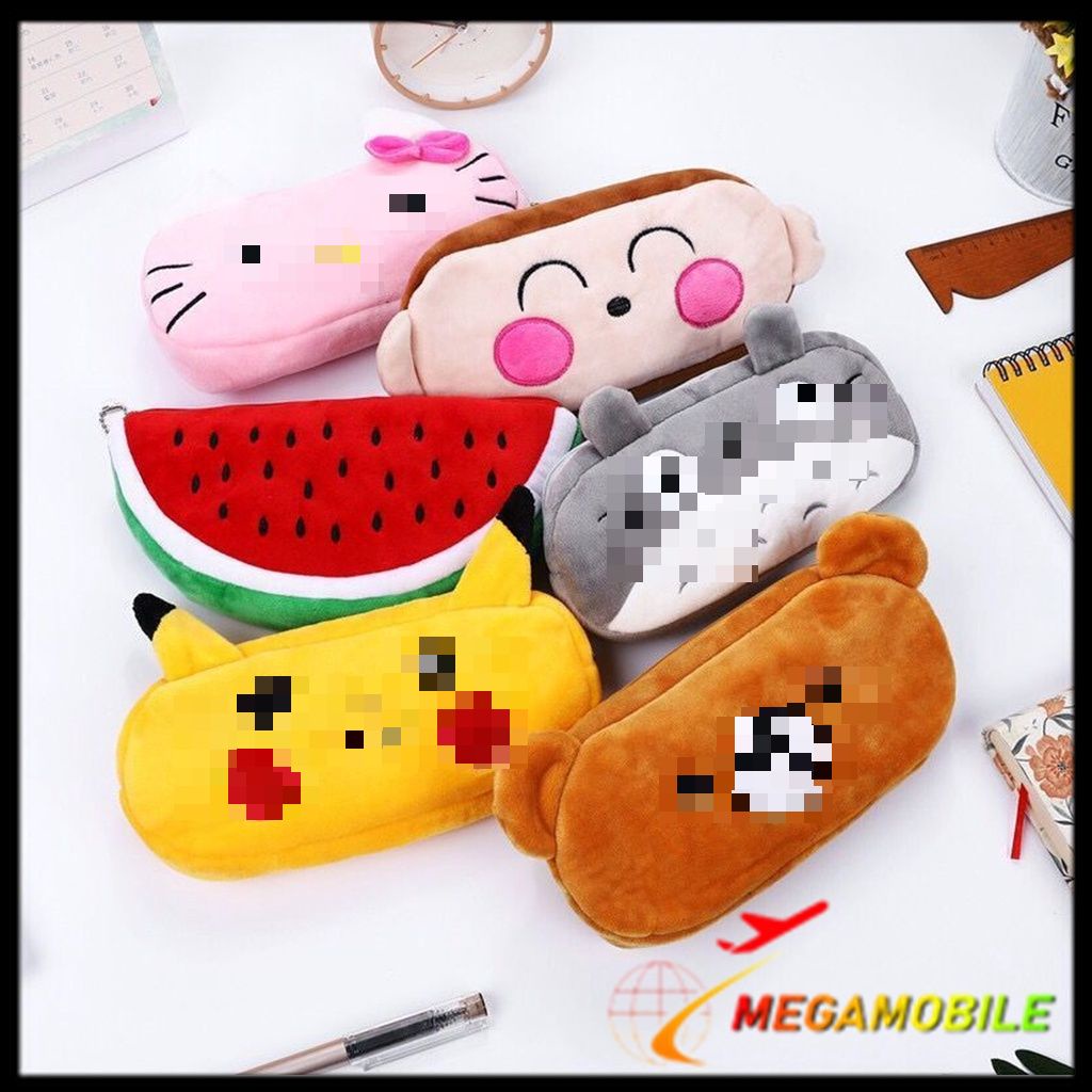 

MM - Pouch Aksesoris Kosmetik Karakter Lucu tempat pensil karakter kotak pensil