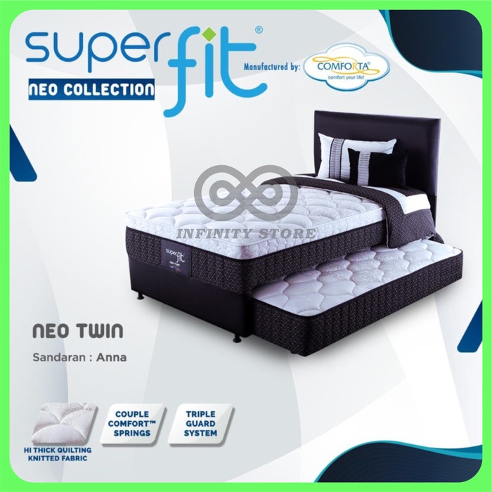 ] Kasur Springbed bangbed 2in1 Comforta Superfit Neo Twin 90 100 120x200