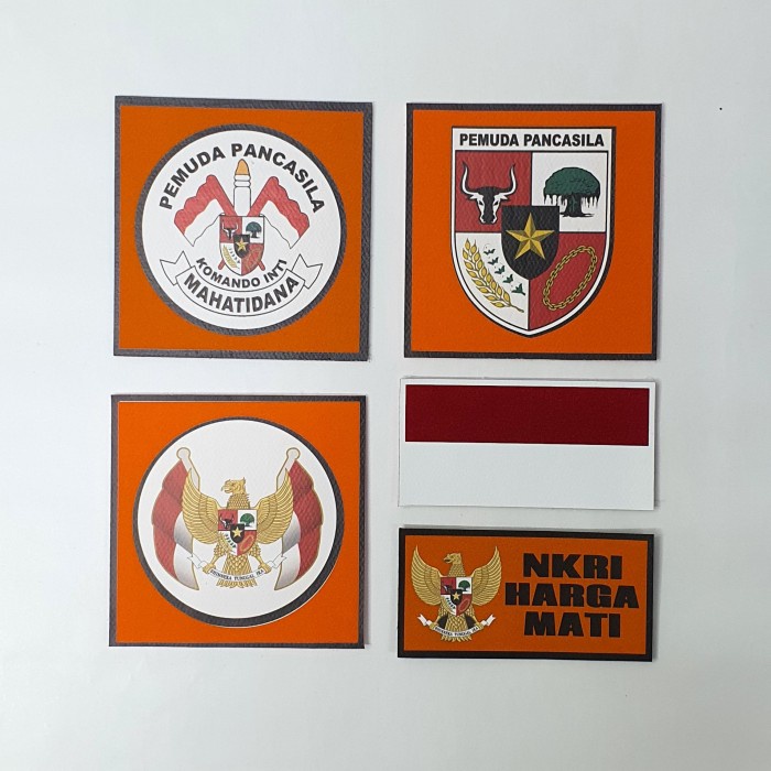 

populer] Emblem Velcro Logo PEMUDA PANCASILA 1 SET