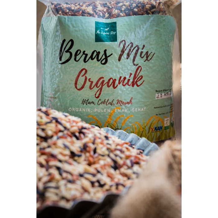 

Theorganicstop Mix Organik 2 Kg Hitam - Cokelat - Merah