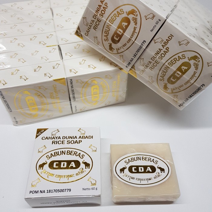 

12 Pc Sabun Rice Milk Cda Original Bpom