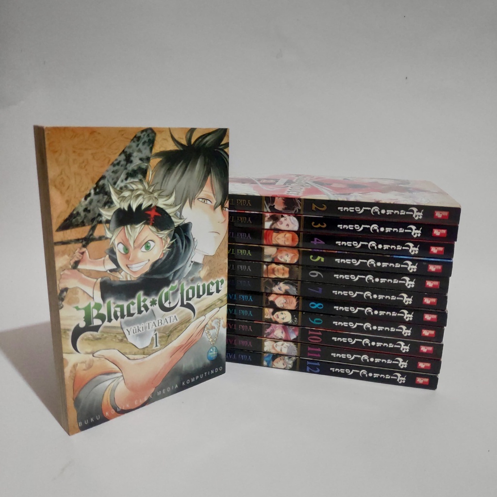 Komik Black Clover 01-12 Set Kolpri
