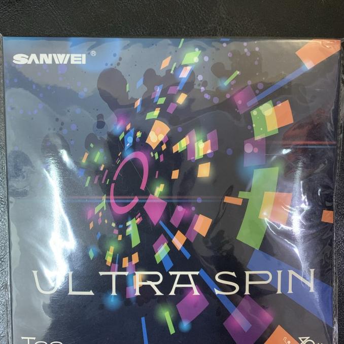 Sanwei Ultra Spin T88- Karet Rubber Pingpong T-88 Ultra Spin Bat Bet Pengiriman Cepat