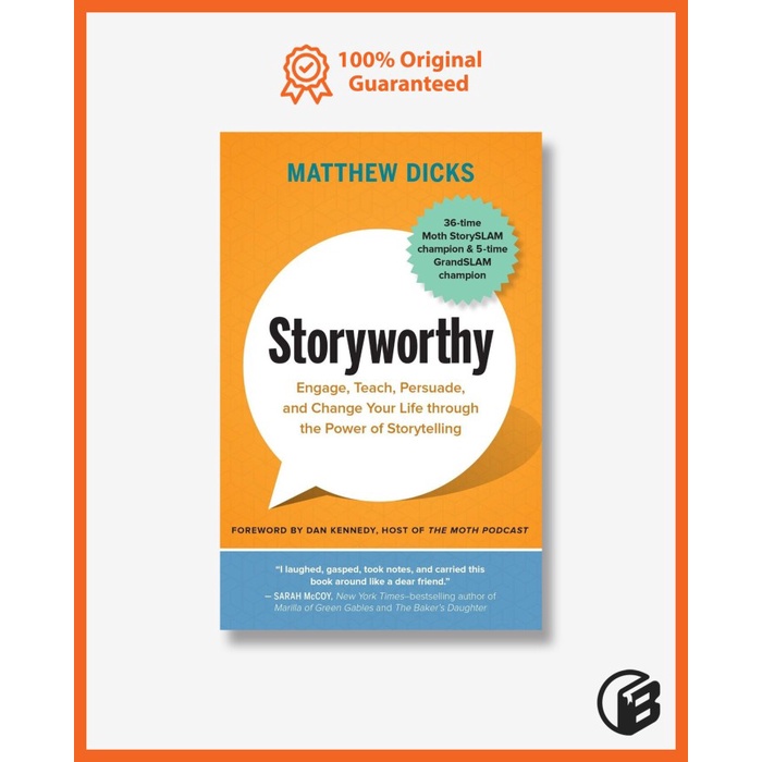 

Buku Import Storyworthy by Matthew Dicks (Original Paperback)