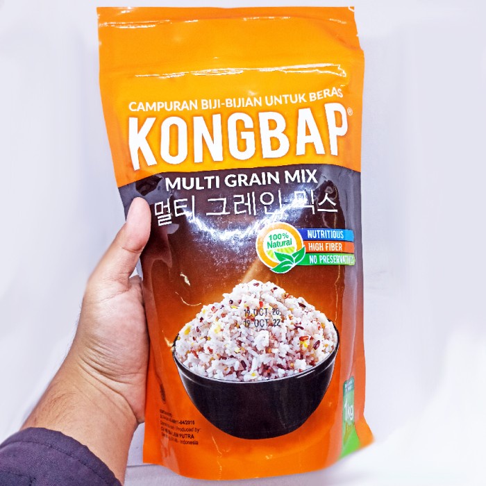 

KONGBAP MULTRAIN X 1KG - CAMPURAN BIJI-BIJIAN UNTUK BERAS