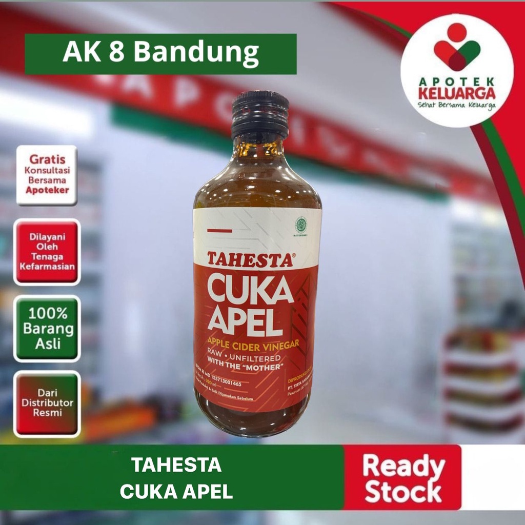 Tahesta Cuka Apel 300 ml- APOTEK LEGAL
