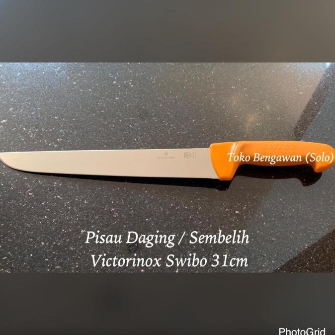 :<:<:<:<] Pisau Daging / Sembelih VICTORINOX Swibo 31 cm 5.8431.31
