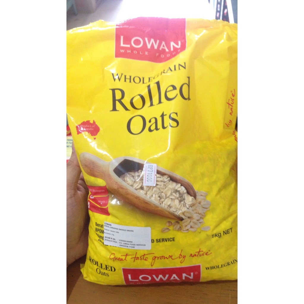 

Lowan Whole Grain Rolled Oat / Rolled Oats / Cereal / Singapore