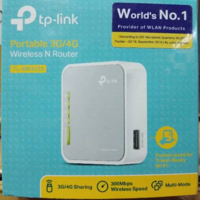 Tp-Link Tl-Mr3020 Wireless N Router