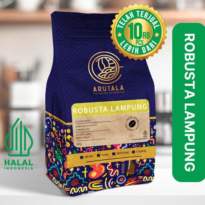 

gon ARUTALA Kopi Lampung Robusta Coffee 1 KG