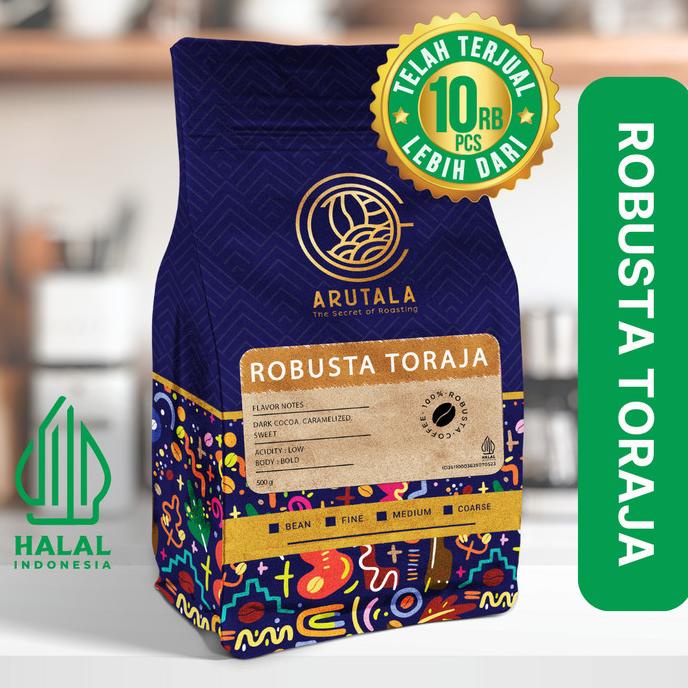 

gon ARUTALA Kopi Toraja Rantebua Robusta Coffee 1KG