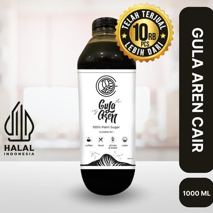 

gon Arutala Gula Aren Cair 1000 ML Legit Barista Choice