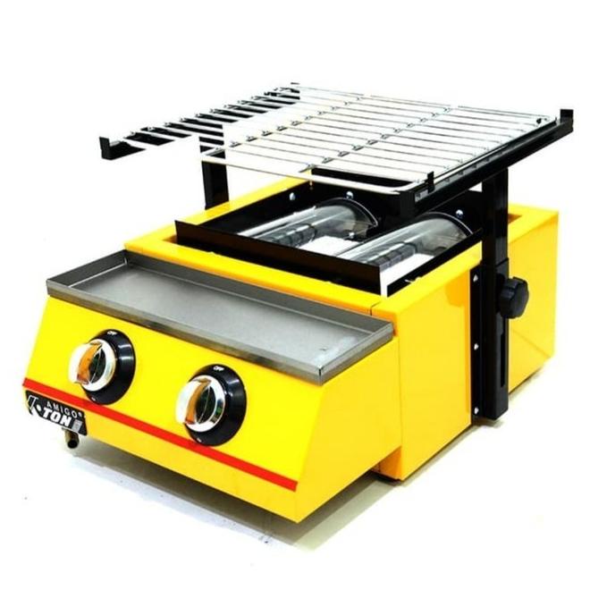 Kompor Panggang Sosis 2 Tungku Td / Kompor Sate