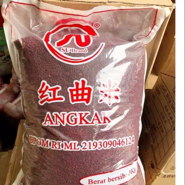 

Angkak Merah Su Brand Repack 100 Gram Gr