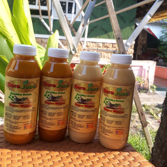 

/ Kunyit Asem 500 Ml Jamu Serajoss Alami!