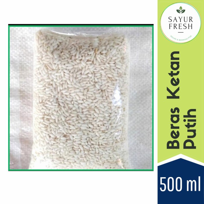 

Ketan Putih 1/2 Liter