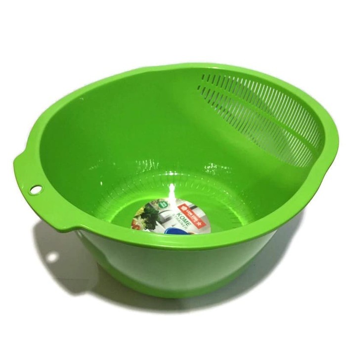 

Wadah Baskom Cuci Buah Sayur Lion Star Kome Stainer Ba 60