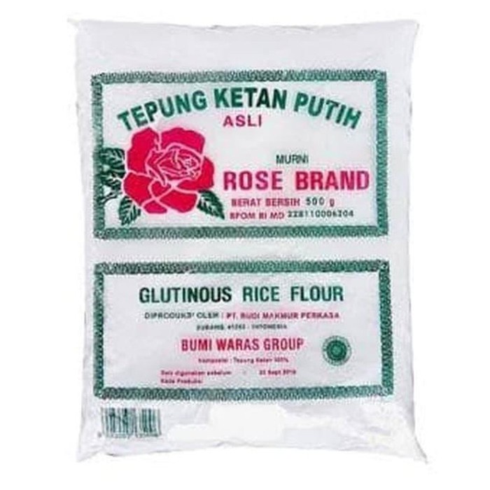 

Tepung Ketan Rose Brand 500 Gr / Tepung Ketan / Rose Brand