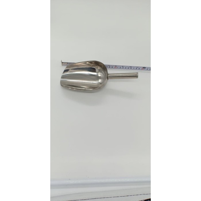 

Scoop Panjang 23Cm, Sekop Es Batu, Shovel Stainless Steel