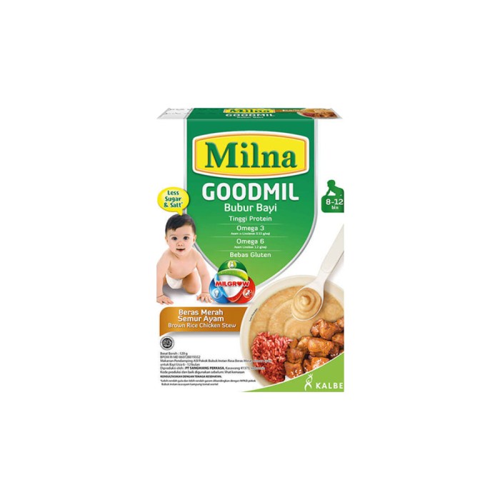 

Milna Bayi 8+ Merah Semur Ayam