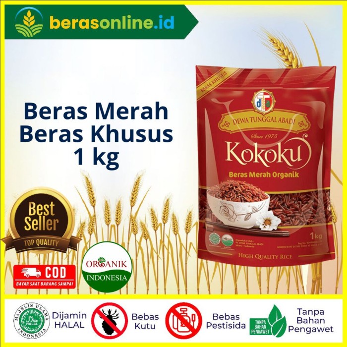 

Merah Organik Kokoku Red 800Gr