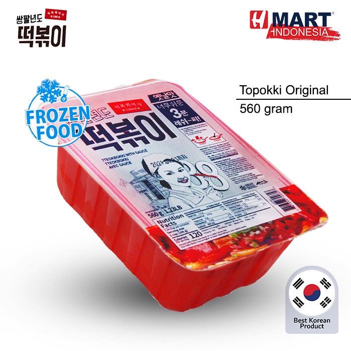 

Terbaru Topokki 88 Tteokbokki Original 560Gr - Kue Beras Korea Dgn Saus Pedas Promo Terlaris