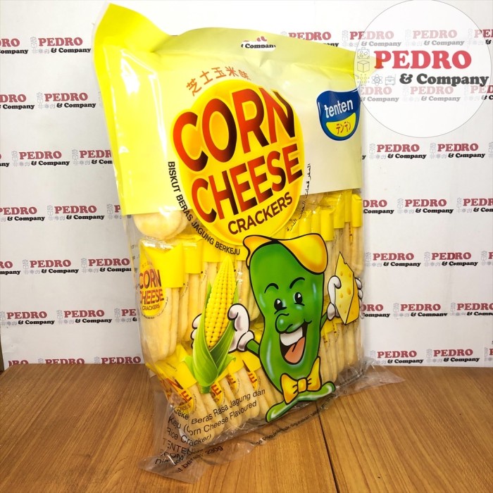 

Tenten Corn Cheese Crackers 230 Gr - Biskuit Jag Keju