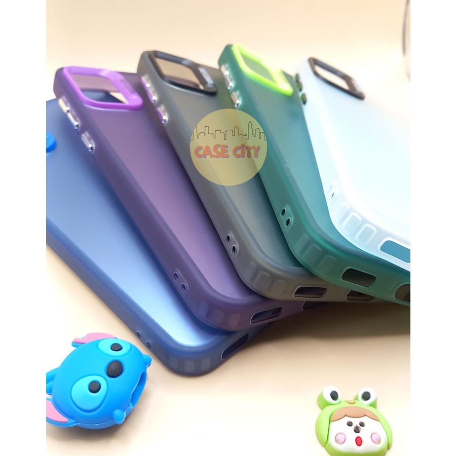 CO03 CASING WARNA WARNI FOR SAMSUNG A03S A04S A05S A52 A34 SOFTCASE SO COOL POLOS TEBAL