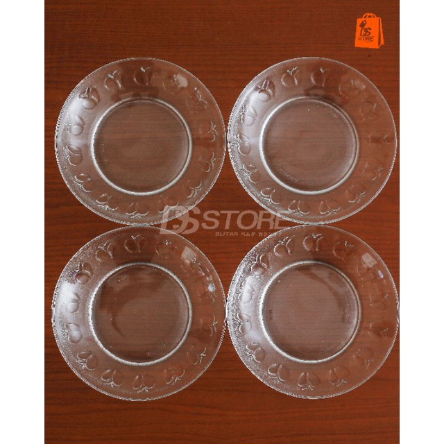 [6pcs]Lepek Kaca Apel/Lepek Teh/Lepek kopi/tatakan gelas dan Cangkir