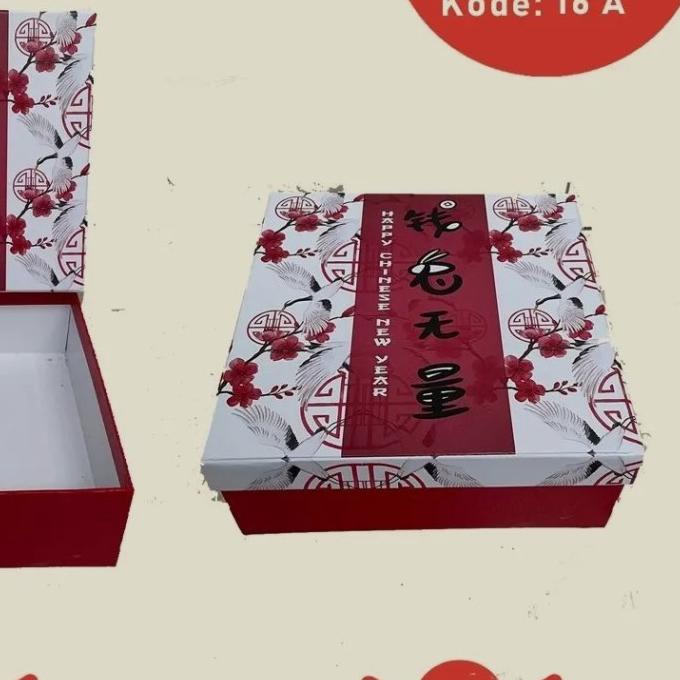 

NEW PRODUK BOX THEMA CHINESE NEW YEAR / IMLEK 22 X 22X 8 CM !!!!!